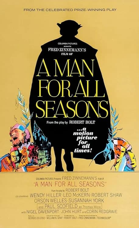 A Man for All Seasons film posteri
